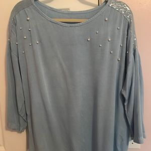Light Blue Top